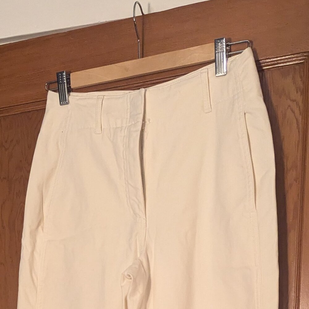 Aritiza Wilfred Free Straight Leg Ivory Jeans